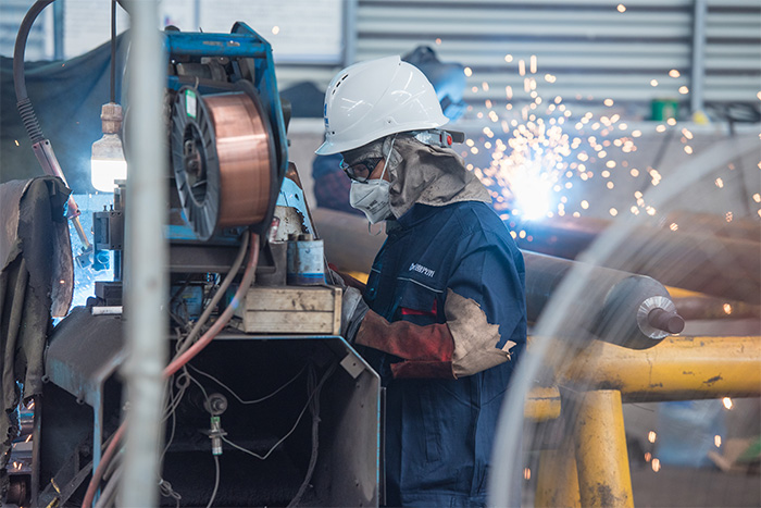 阿克苏网架焊接车间